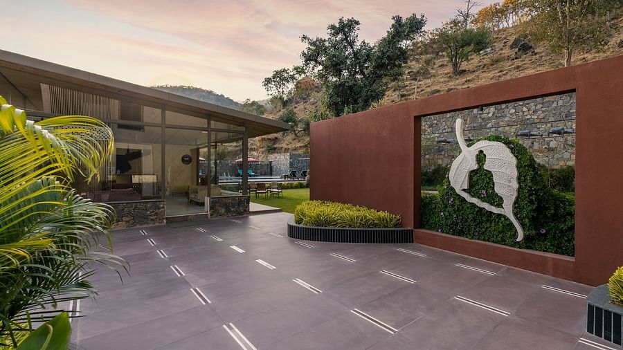 exterior of Stone Wood Hotel, Kumbhalgarh