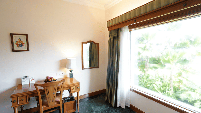 Garden facing luxury room at The Ummed Ahmedabad