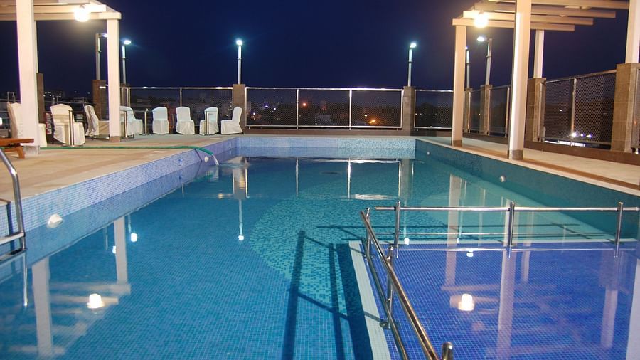 Swimming Pool at Hotel Daspalla Visakhapatnam 2