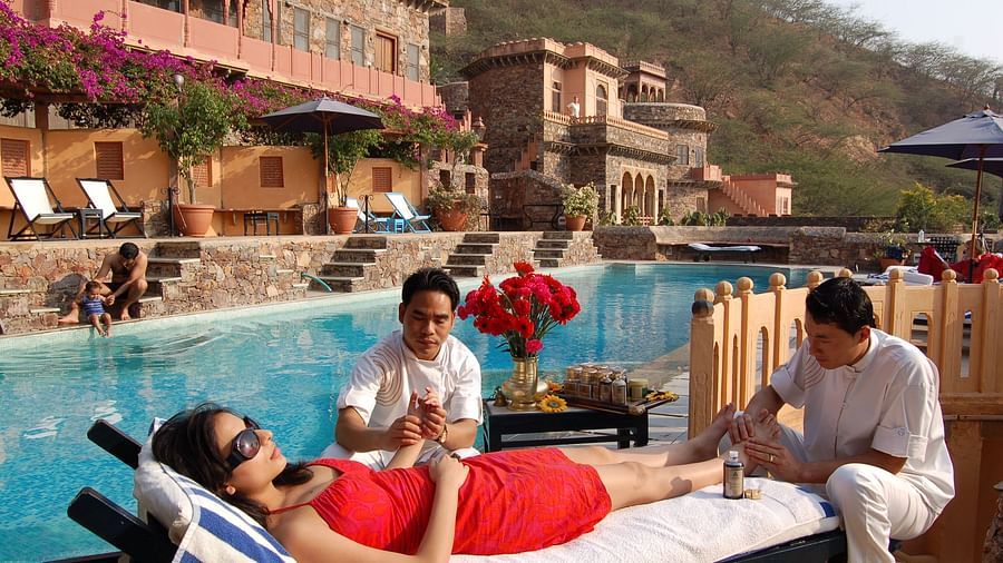 Spa, Neemrana fort palace, spa in Rajasthan 2