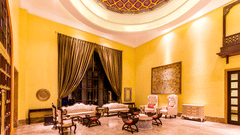 Lobby at Sairafort Sarovar Portico, hotels in Jaisalmer, Sarovar hotels