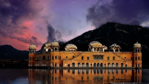 Neemrana Tijara Fort Palace - Jal Mahal in Shekhawati