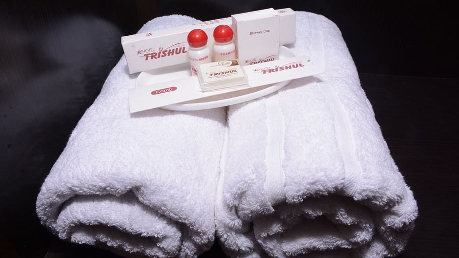 Bathrobe at Hotel Trishul -  Budget Hotels, Har ki Pauri Hotels, Haridwar Hotels