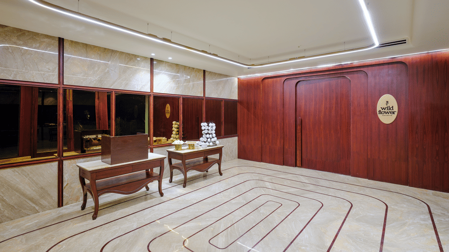 A luxurious hall lobby with elegant furniture, marble flooring, and a decorative ceiling | Best Western Country Woods Hotels and Resorts