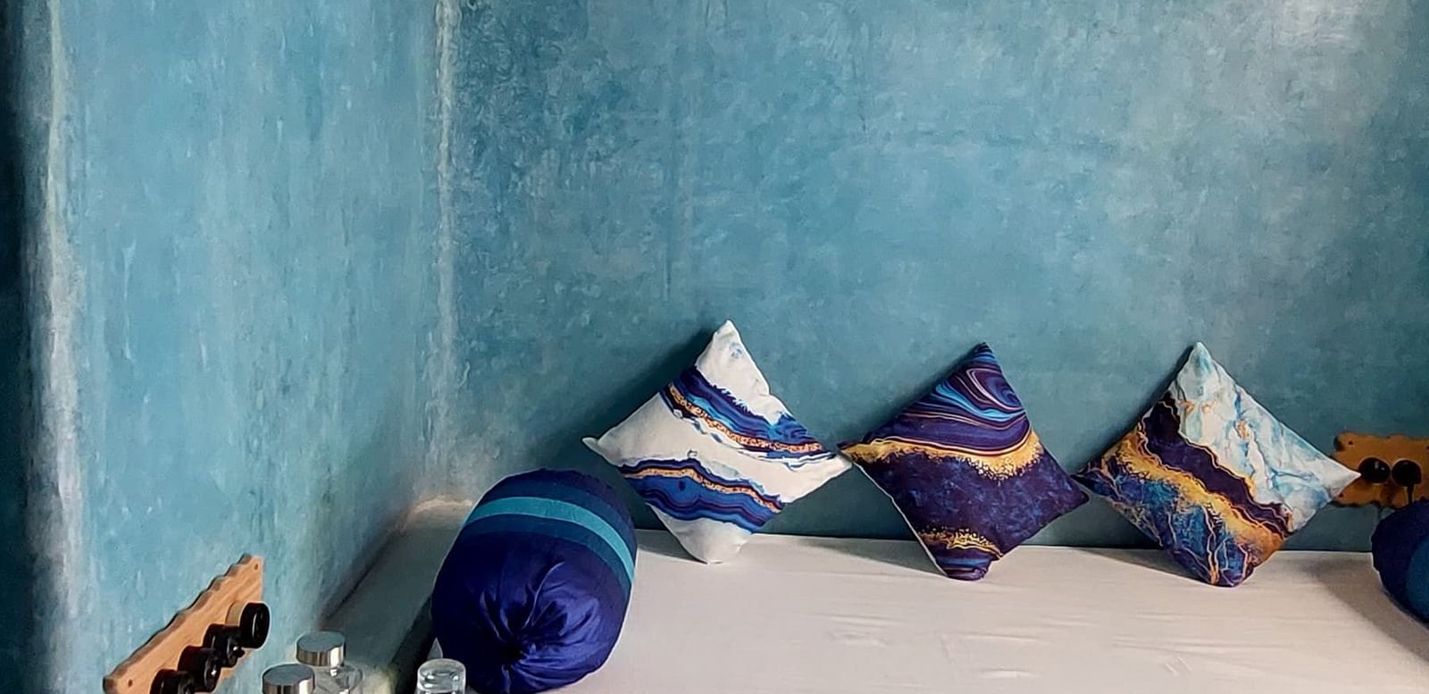 A diwan in a room | Matsya Island Retreat