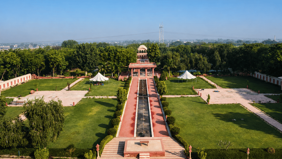 Outdoor Facade-Exterior-Umaid Palace Dausa-Resort Near Jaipur