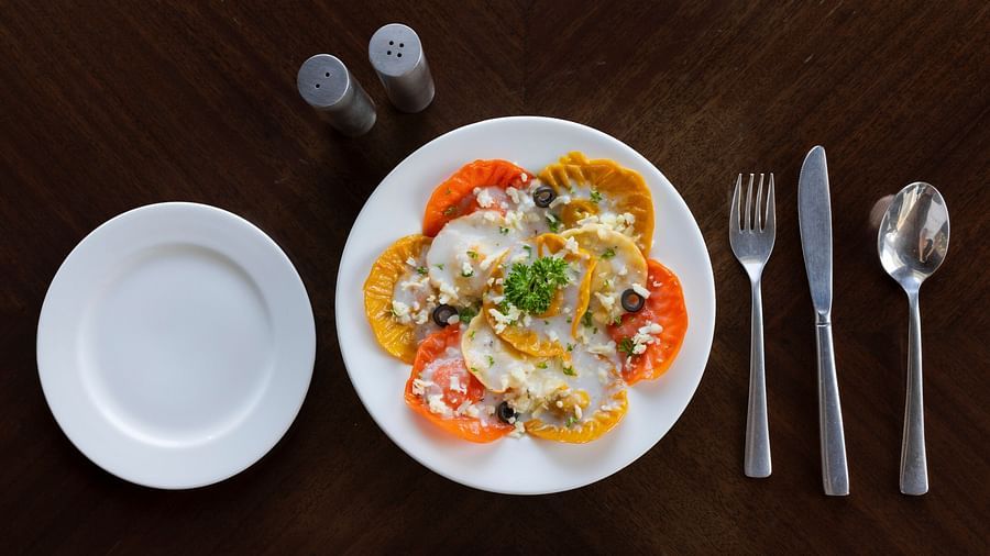 a well plated dish