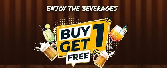 Tara Hotel Happy Hours – Buy 1 Get 1 Free offer on beverages. Available daily from 11:00 AM to 7:00 PM at Ramoji Film City.