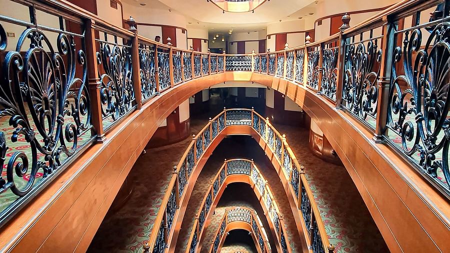 staircase at at orchid hotel vile parle - The Orchid Hotel Mumbai Vile Parle