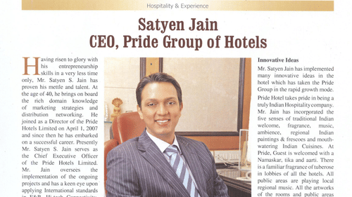 Pride Hotels India Hospitality India Page No.51 Issue Oct - Nov 2019