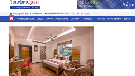 An article by FB showcasing Lords Hotels opens new Lords Inn Amritsar.