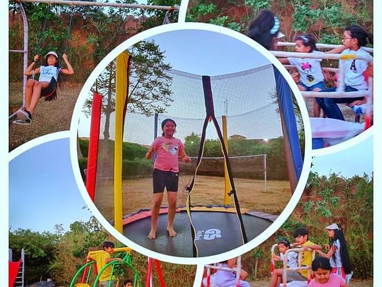 a collage of children playing - Buena Vista