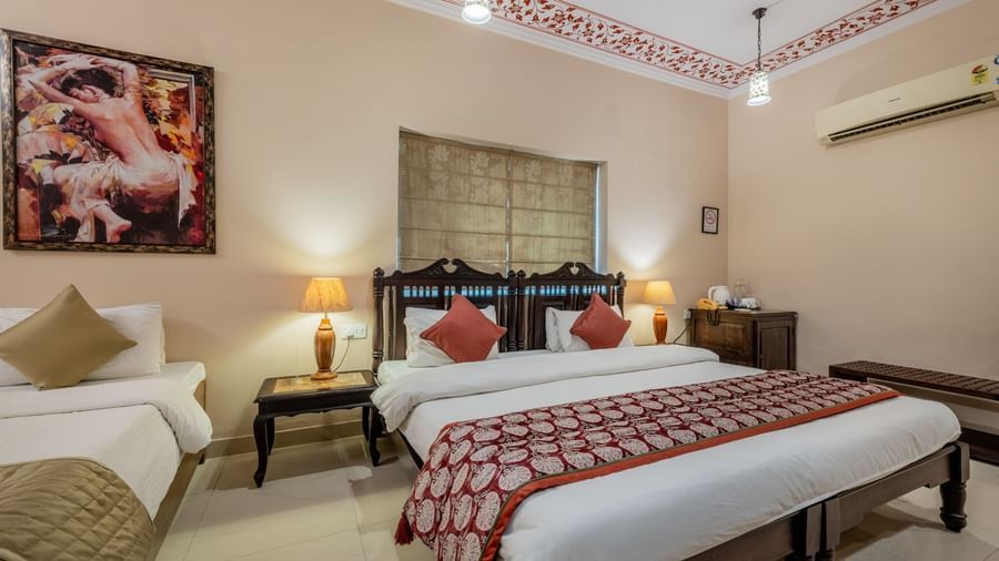 123-Family Room - Room & Suites - Suryaa Villa - Boutique Hotel in Jaipur- 7