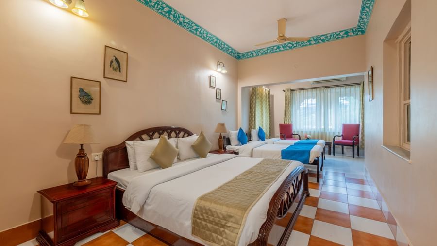 Family Room - Room & Suites - Suryaa Villa - Boutique Hotel in Jaipur- 1