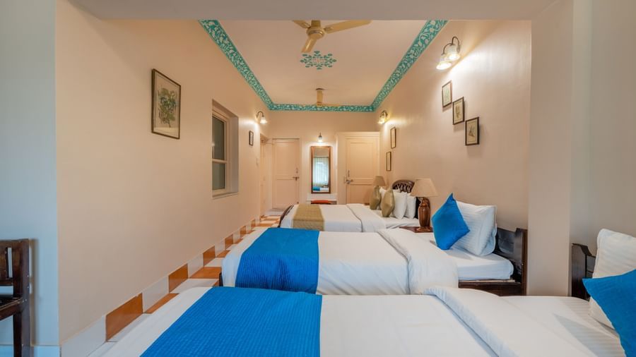 Family Room - Room & Suites - Suryaa Villa - Boutique Hotel in Jaipur- 2