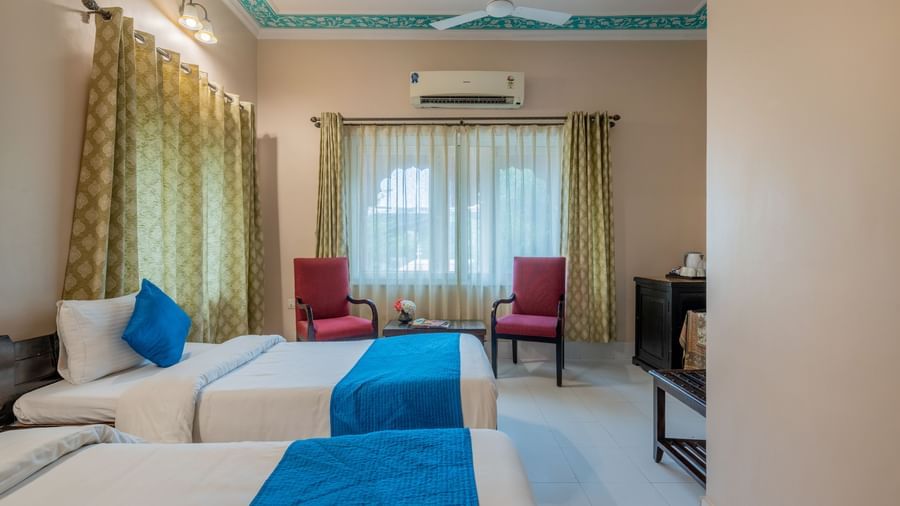 Family Room - Room & Suites - Suryaa Villa - Boutique Hotel in Jaipur- 3