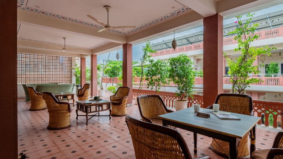 Junior Suite - Sit Out - Room & Suites - Suryaa Villa - Boutique Hotel in Jaipur-Suryaa Villa - 4