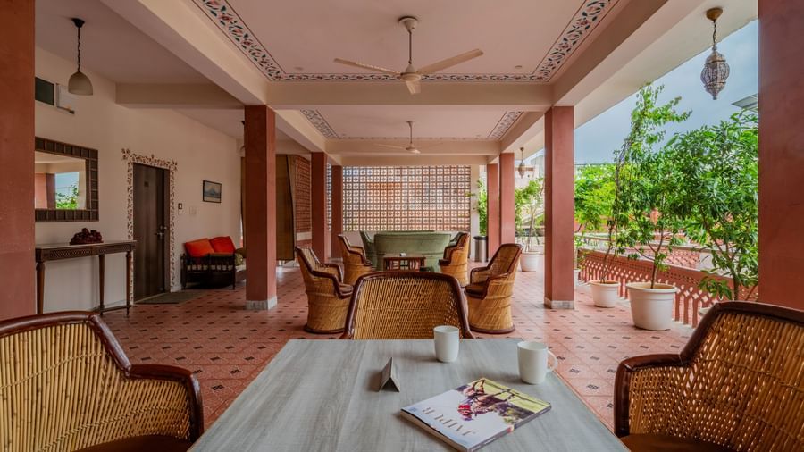 Junior Suite - Sit Out - Room & Suites - Suryaa Villa - Boutique Hotel in Jaipur-Suryaa Villa - 5