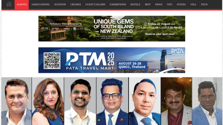 Screenshot of media promotion for Lords Hotels & Resorts.