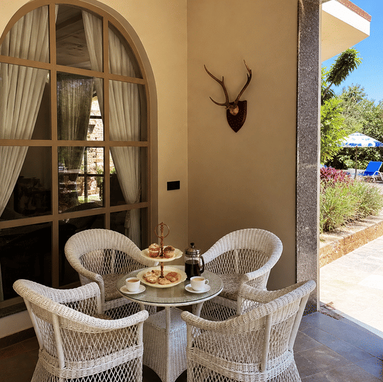 High Tea at the Verandah-Surya Bagh Ajabgarh-Sariska