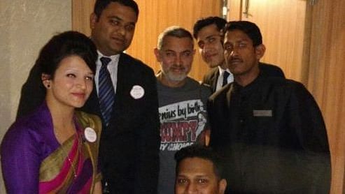 celebrity Amir Khan, The Orchid Hotel, Celebrities In Pune Hotels