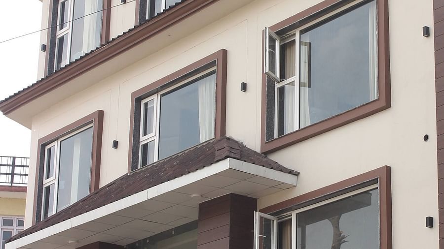 Hotel Front View of Mastiff Hotel, Dalhousie