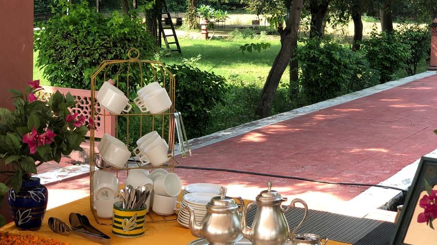 High Tea Set up - Baradari 6