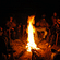 Bonfire at Wild Brook Retreat Uttarakhand