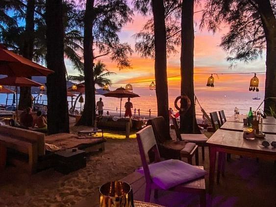 beach nightlife