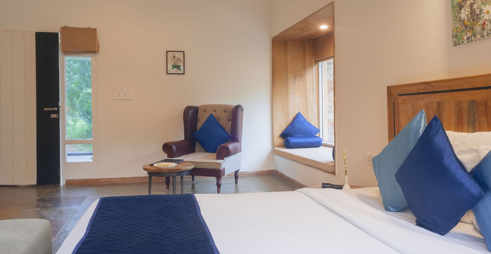 Interiors of the cottages at our lodge in Sariska - Trees N Tigers, Sariska