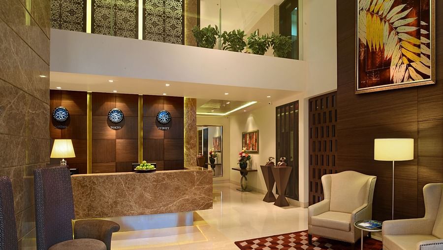 Lobby, Hotel Residency Sarovar Portico Mumbai