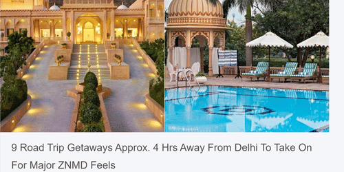 neemrana  hotels media page 