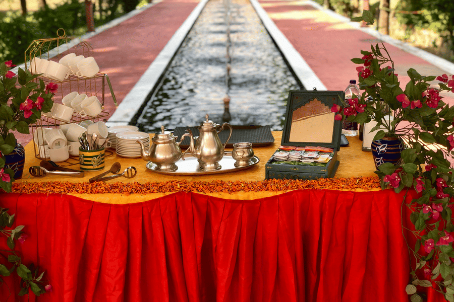High Tea Set up - Baradari 9