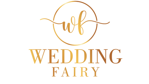 Logo of Wedding Fairy in golden colour