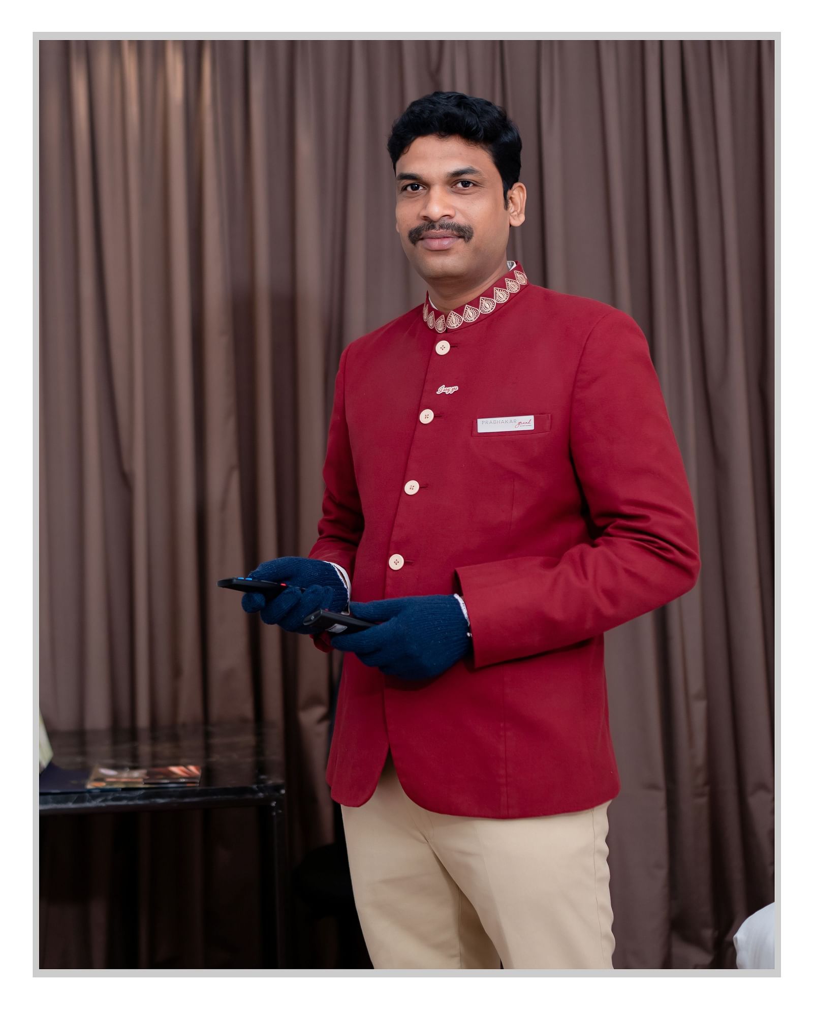 A photo of Mr. Prabhakar Rao.