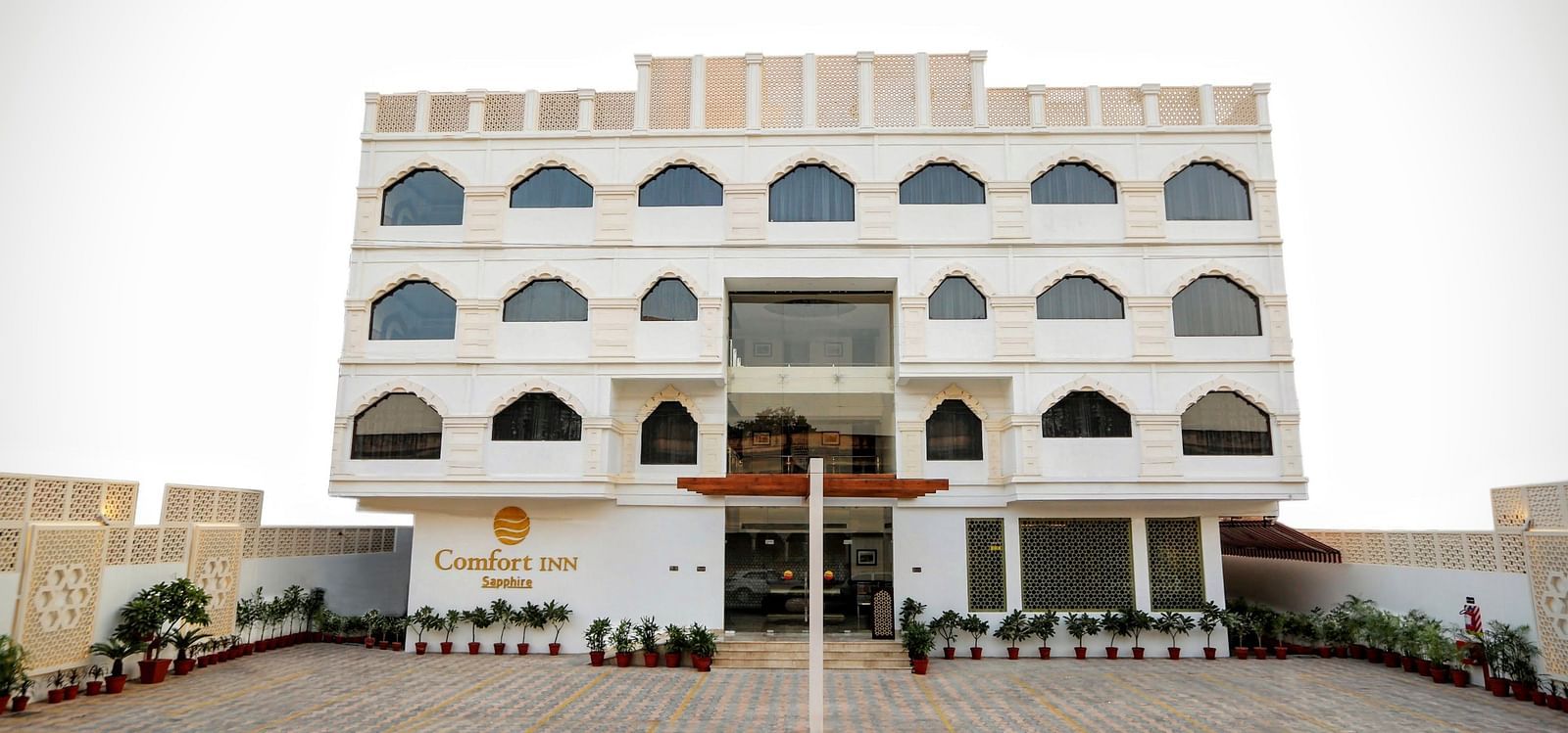 Facade of Comfort Inn Sapphire, Jaipur