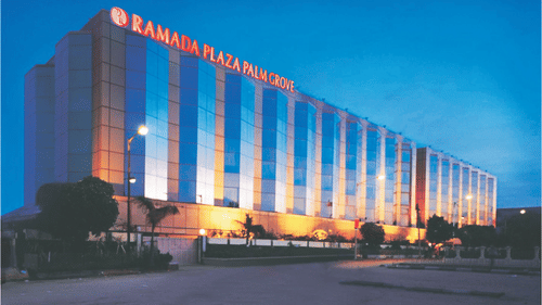 Facade of Hotel Ramada Plaza Palm Grove Juhu Mumbai