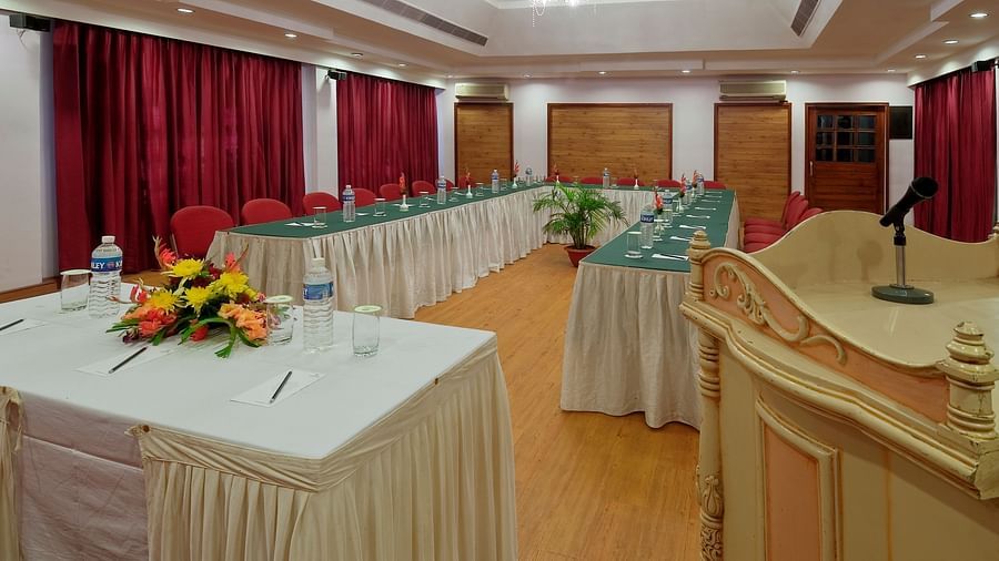 indoor seating space at the meeting room - Mayfair, Rourkela 1