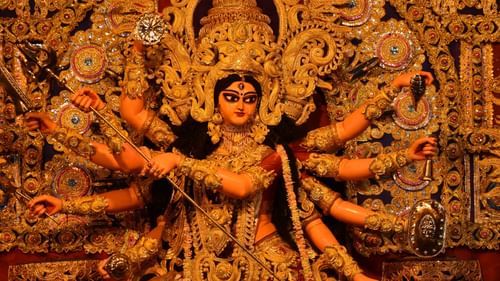 the model of Goddess Durga 2