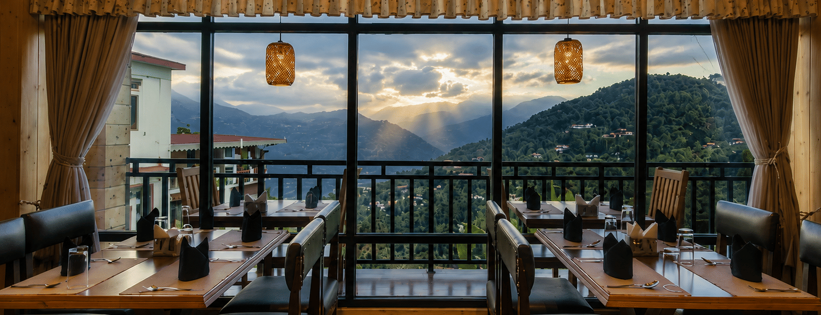 Valmere Magnolia Restaurant with the view