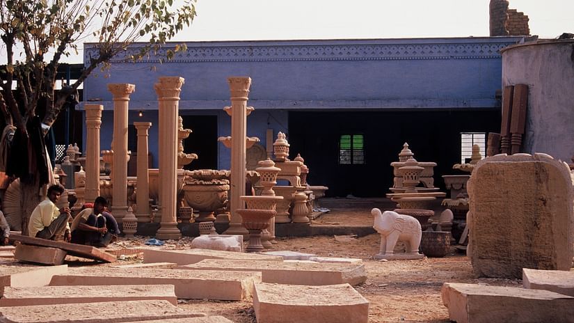 Sikandra Stone at Umaid Palace Hotel Kalakho Dausa Rajasthan