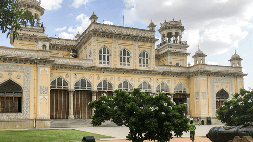 Chowmahalla Palace of Hyderabad near Daspalla