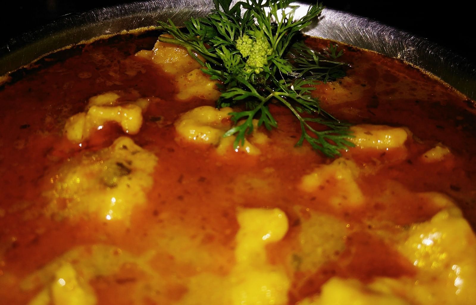 An image of delicious Indian curry dish.