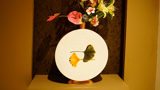 Decorative piece of a shelf at Five Elements Hotels Maplewood Premier