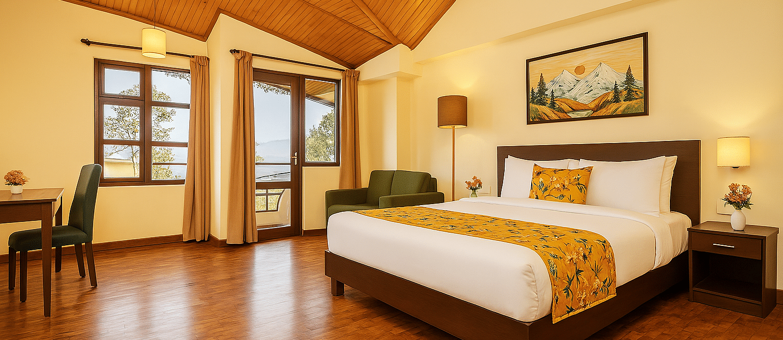 Deluxe room with private balcony