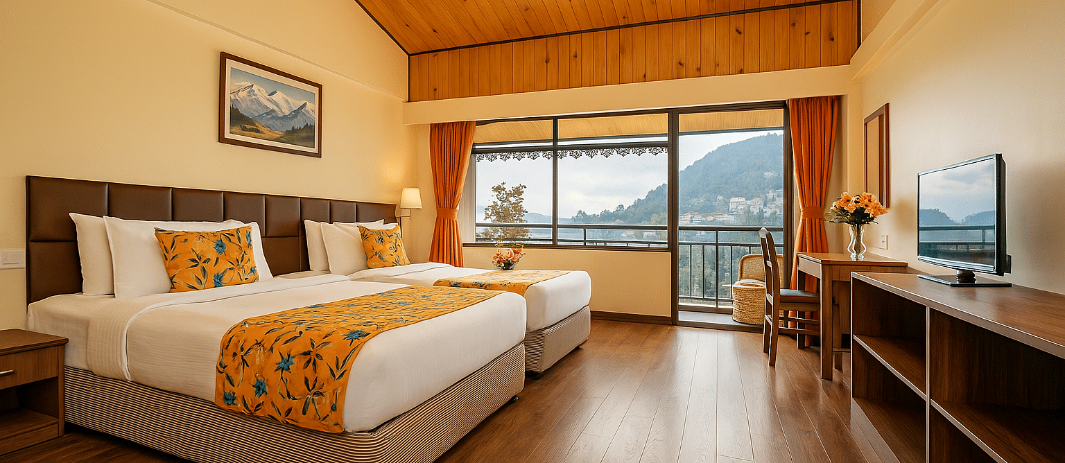 Family Room with Private Balcony