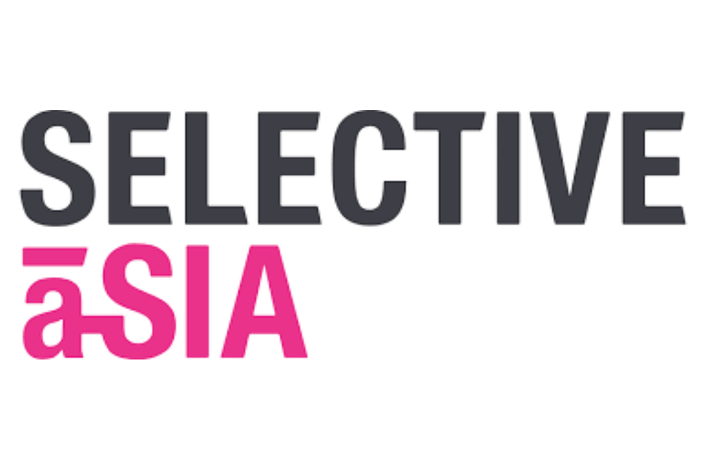 A logo of selective asia
