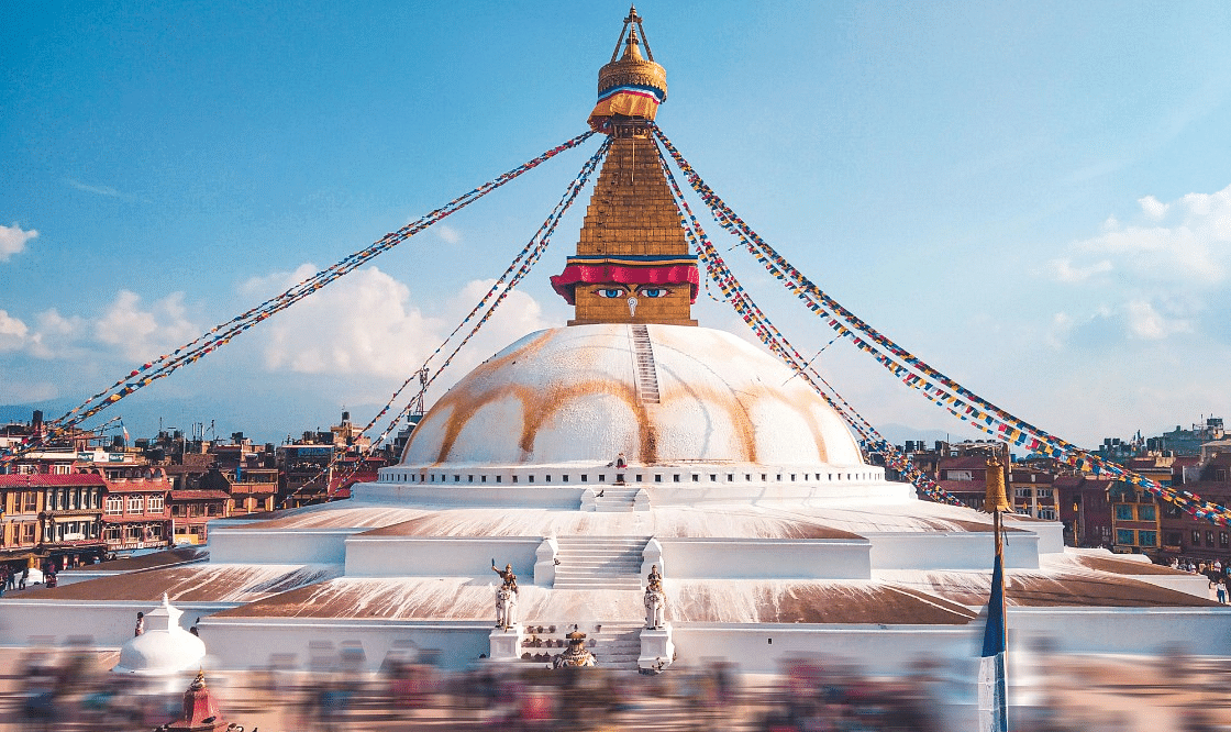 A huge temple situated at the centre of the town Kavya Resort and Spa, Nagarkot
