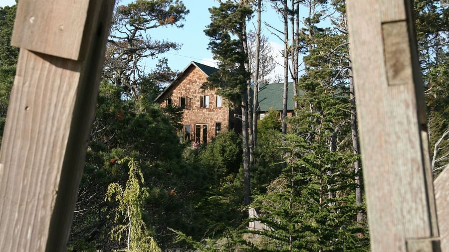 A breathtaking treetop view of a secluded resort - Brewery Gulch Inn & Spa