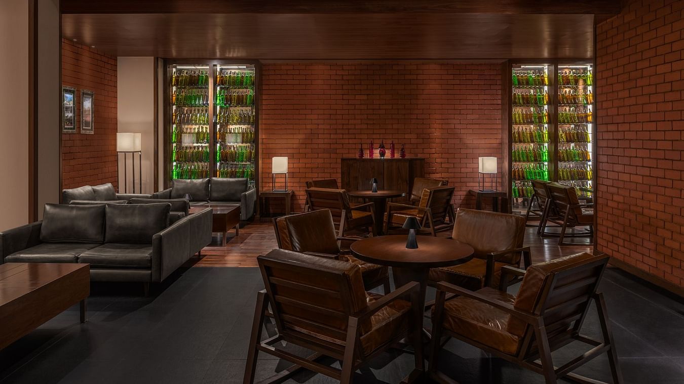 The Edition Bar Seating area